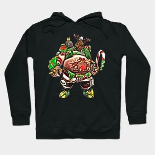 Overwatch Roadhog Christmas Rudolph Hoodie